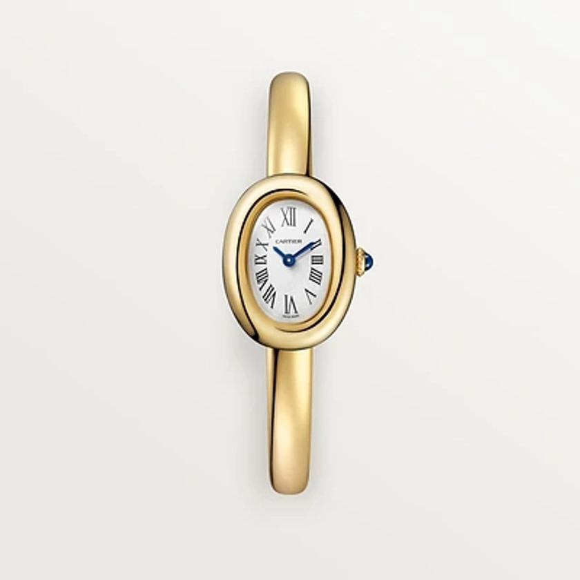 CRWGBA0021 - Baignoire watch - Mini model, quartz movement, yellow gold - Cartier