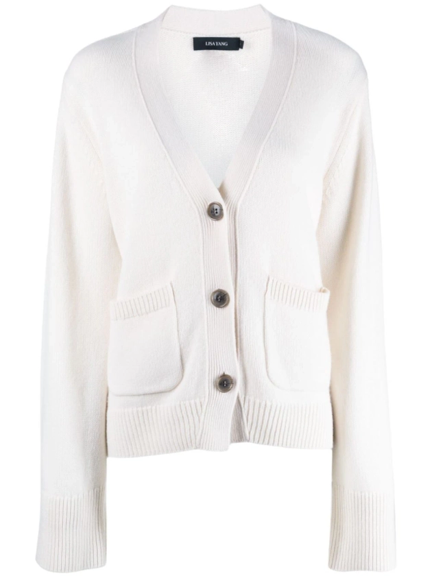 Danni V-neck knitted cardigan