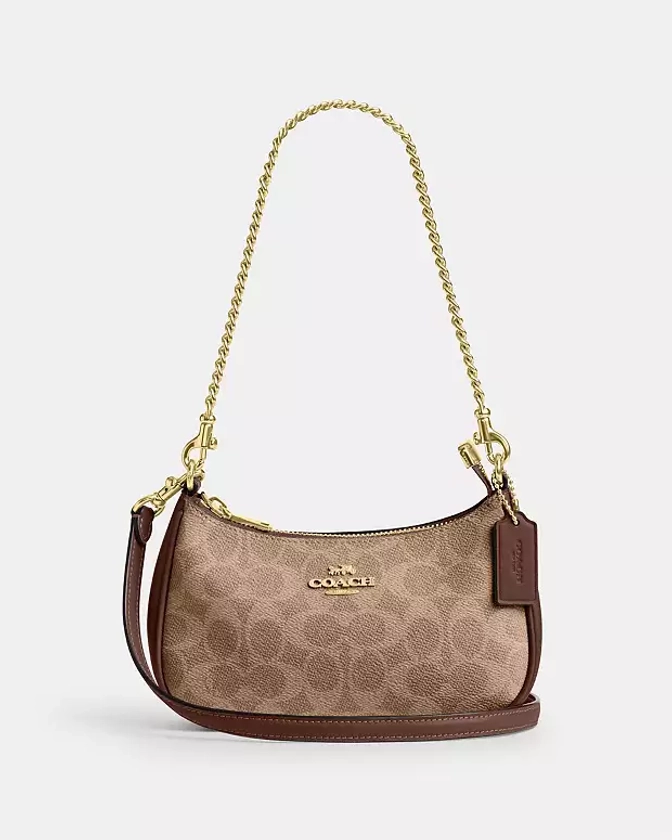 COACH® FR | Mini sac bandoulière Teri en toile exclusive