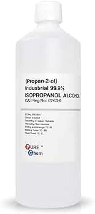 Isopropanol Alcohol IPA 99.99% 1L