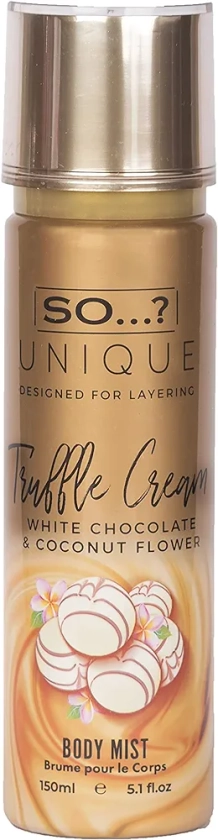 So…? Unique Womens Truffle Cream Body Mist Fragrance Sray 150ml