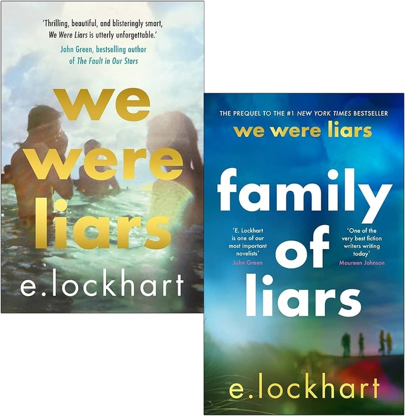 We Were Liars Series 2 Books Collection Set By E. Lockhart (We Were Liars, [Hardcover]Family of Liars)