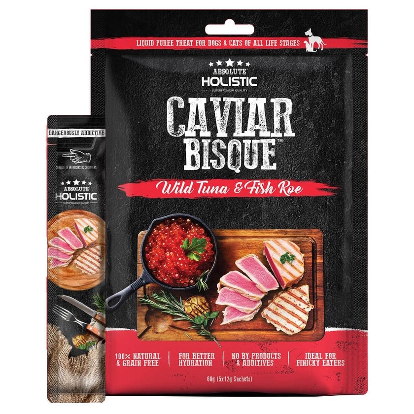 Absolute Holistic Tuna & Caviar Bisque 60g