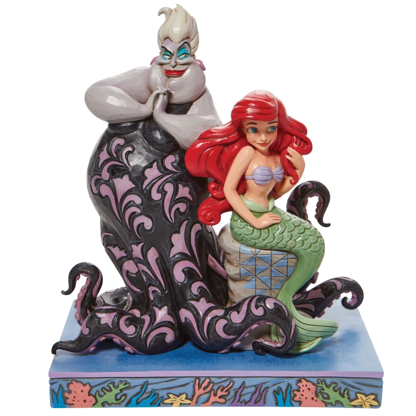 Figurine Ariel et Ursula - Disney Traditions