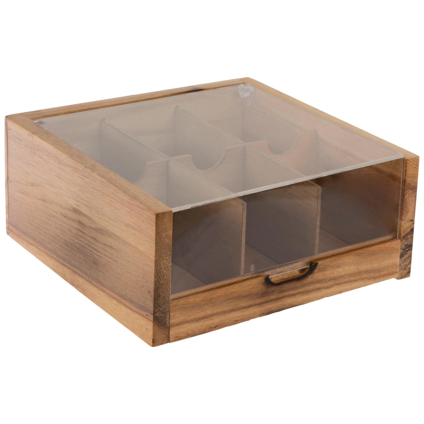 Wood Tea Box