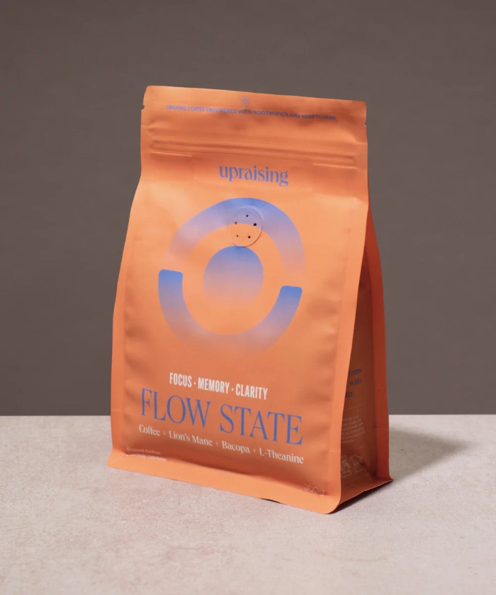 Flow State - Functional coffee boosted with Lion's Mane, Bacopa Monieri, L-Theanine | Upraising