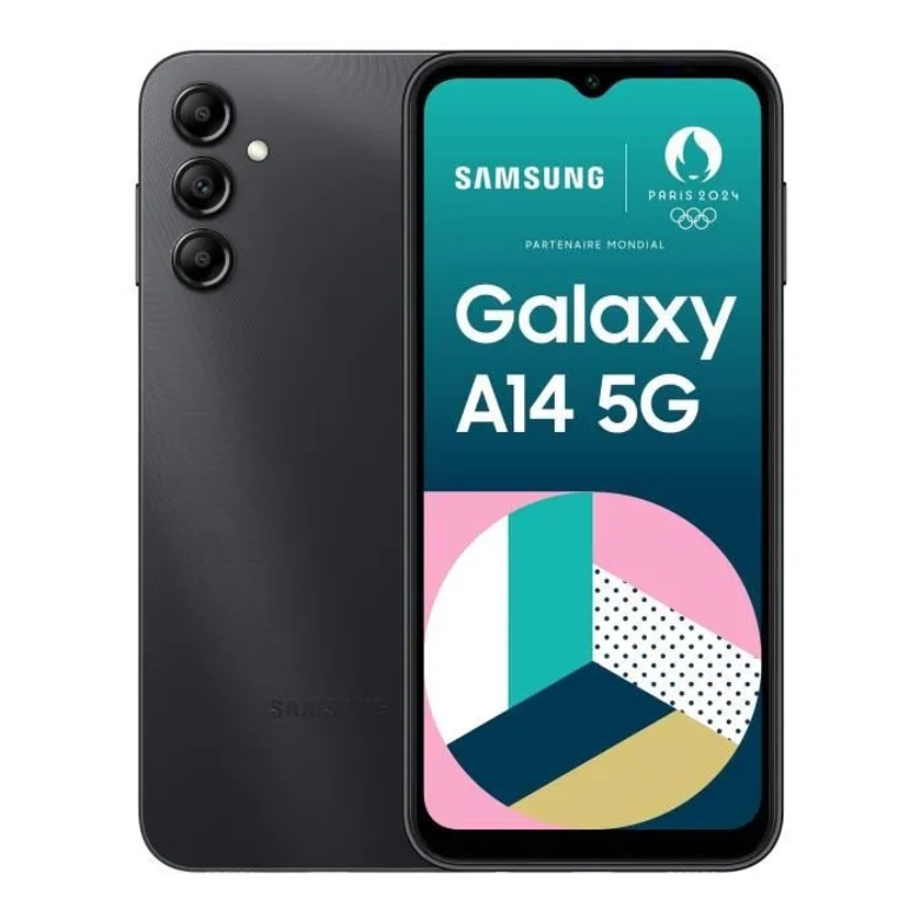 SAMSUNG Galaxy A14 5G Noir 64 Go