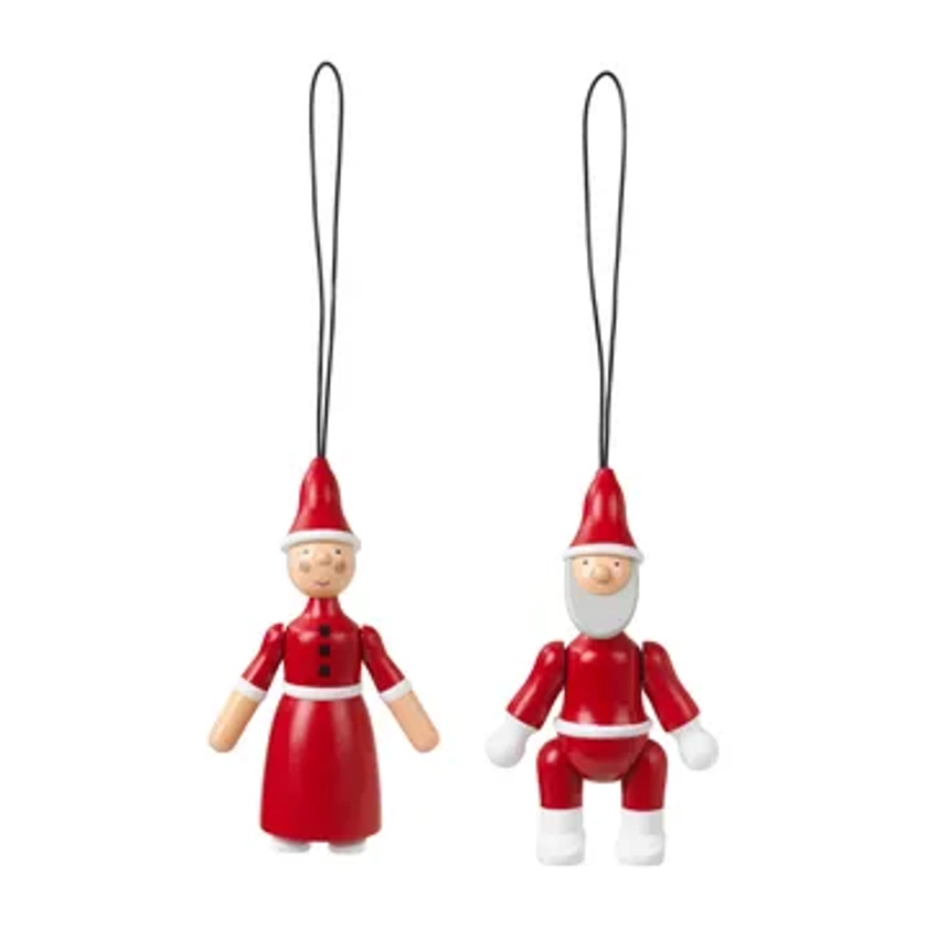 Santa and Mrs Claus 10 cm from Kay Bojesen Denmark - NordicNest.com