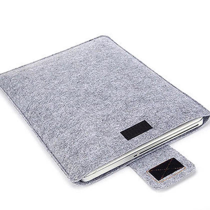 Felt Sleeve Slim Tablet Case Cover Bag for MacBooks Air Pro 11 13 15 Inch Solid Color Tablet Storage Bag - AliExpress