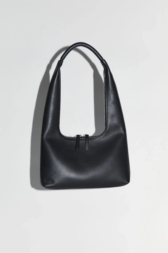 Zip Detail Mini Bag - Black