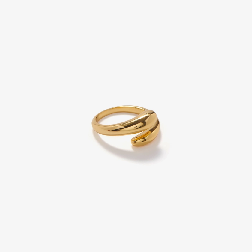 Minimalist Waterdrop Ring