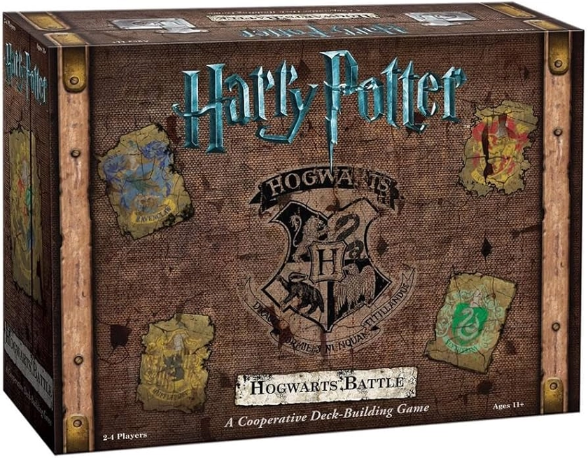 USAopoly, Harry Potter: Hogwarts Battle, Board Game, Ages 11+, 2-4 Players, 30-60 Minute Playing TIme