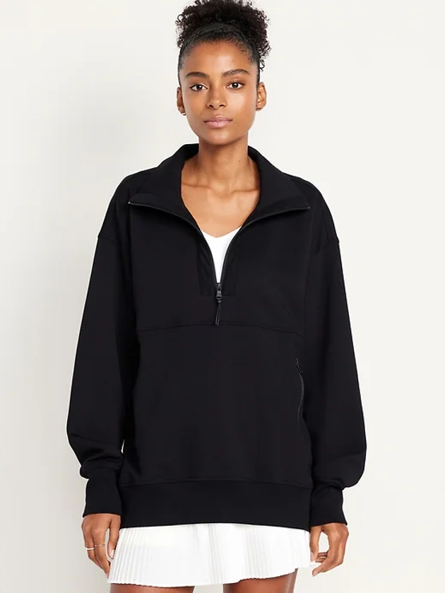 Dynamic Fleece Half-Zip Tunic