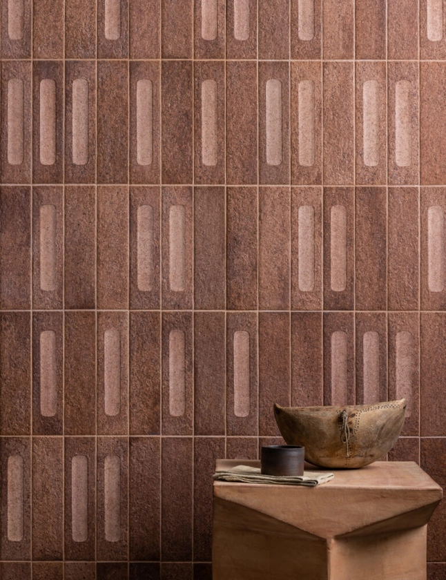 Bergen Rust Decor Matt Stone Effect Porcelain Tiles | Mandarin Stone