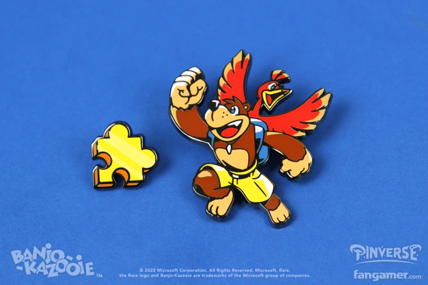 PINVERSE - Banjo-Kazooie Pin Pack - Fangamer