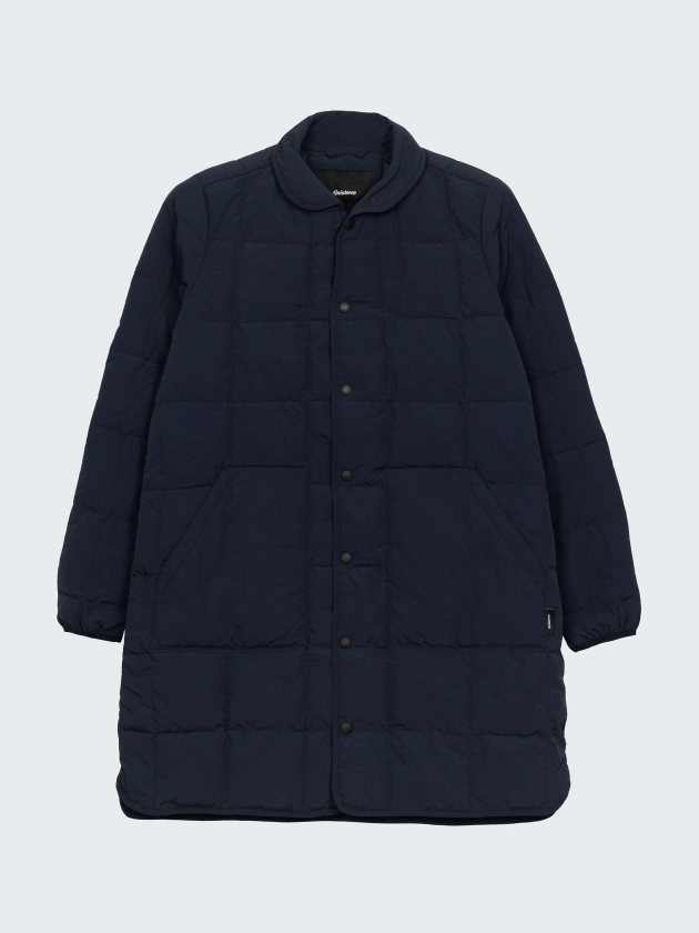 Women's Lapwing Longline Jacket in Navy | Finisterre