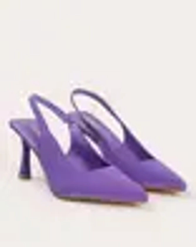 Buy Purple Heeled Shoes for Women by Outryt Online | Ajio.com