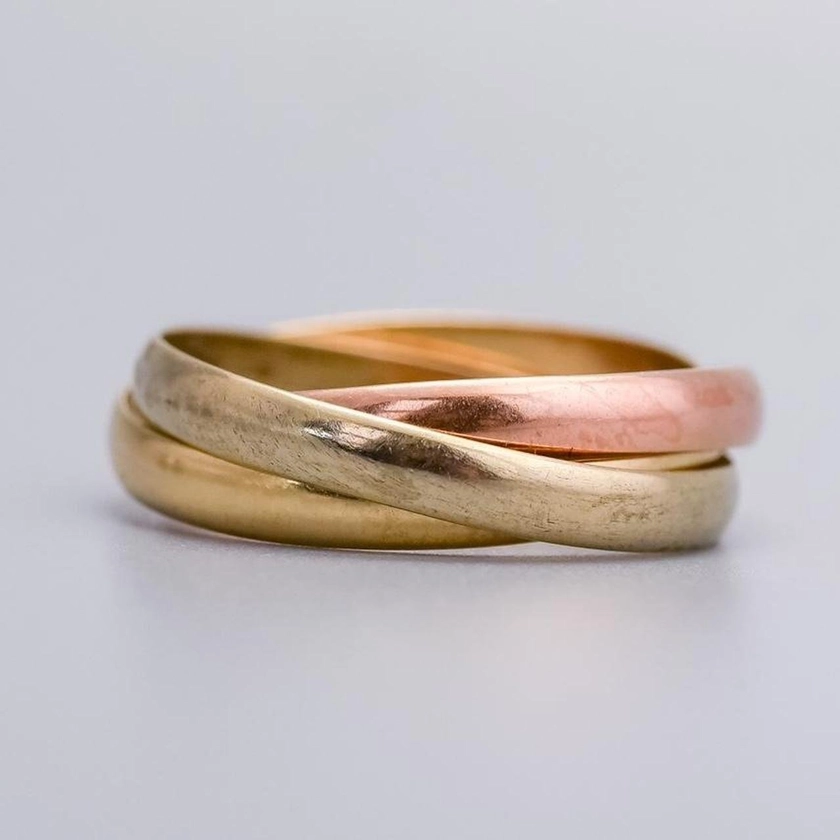 9K Gold Russian Wedding Band — Don Laurence Jewellery