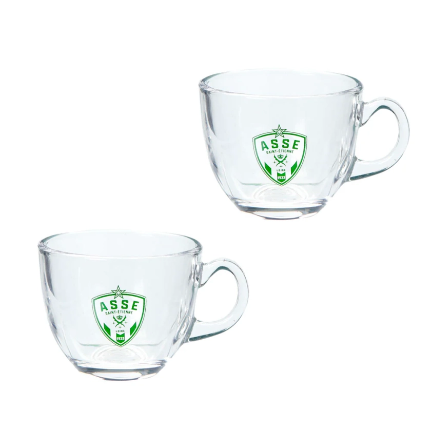 Lot de 2 tasses à café