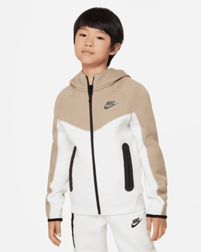 Nike Sportswear Tech Fleece Big Kids' (Boys') Full-Zip Hoodie