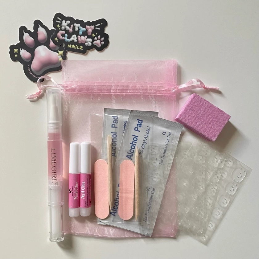 Extra Press ons Nails Prep Kit - Deluxe