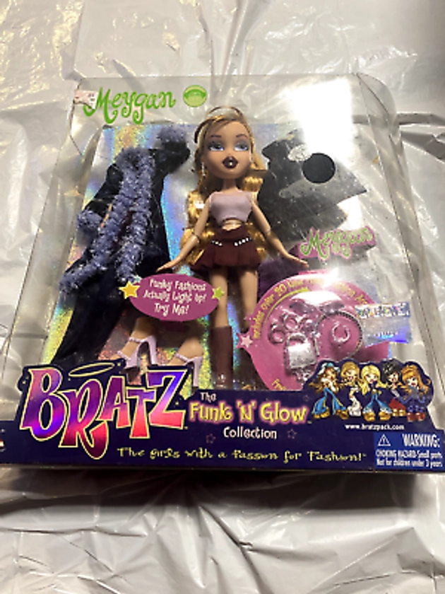 BRATZ VINTAGE Limited Edition Meygan Funk N Glow Collection NIB | eBay