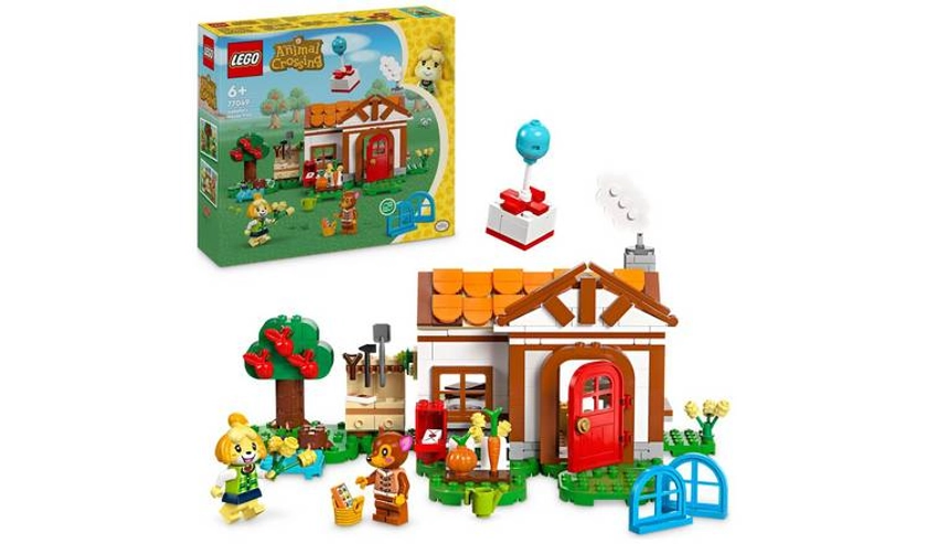 LEGO Animal Crossing Isabelle's House Visit Toy Set 77049