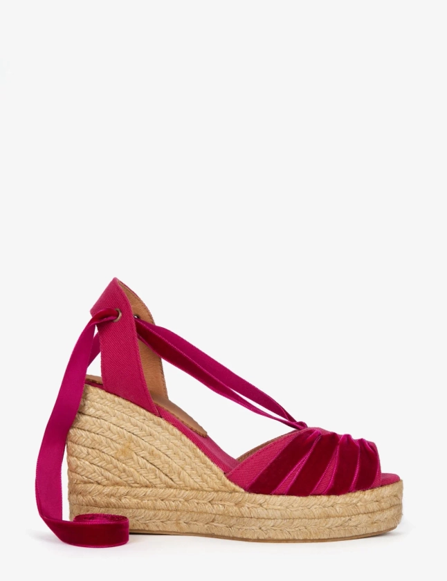 High Catalina Dali Espadrille - Cherry