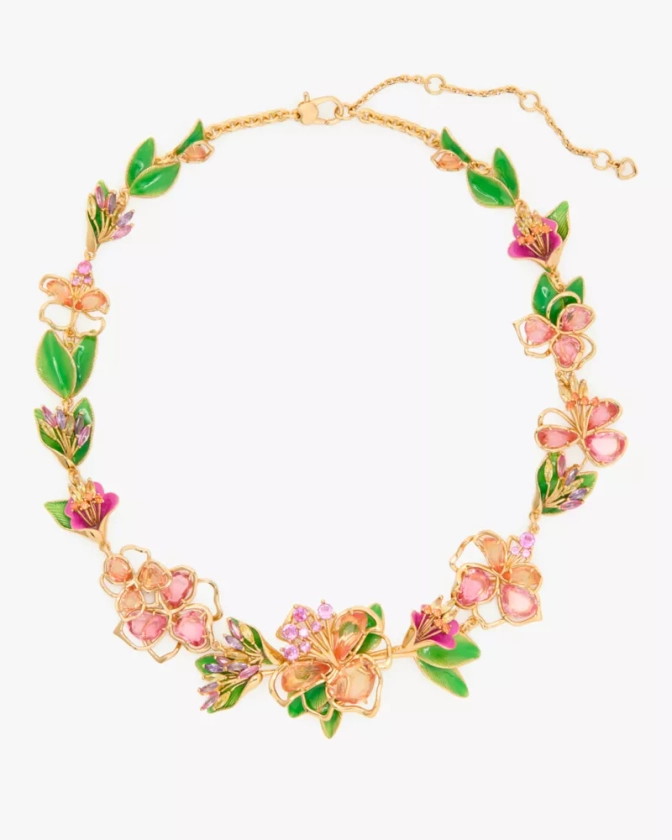 Paradise Floral Statement Necklace