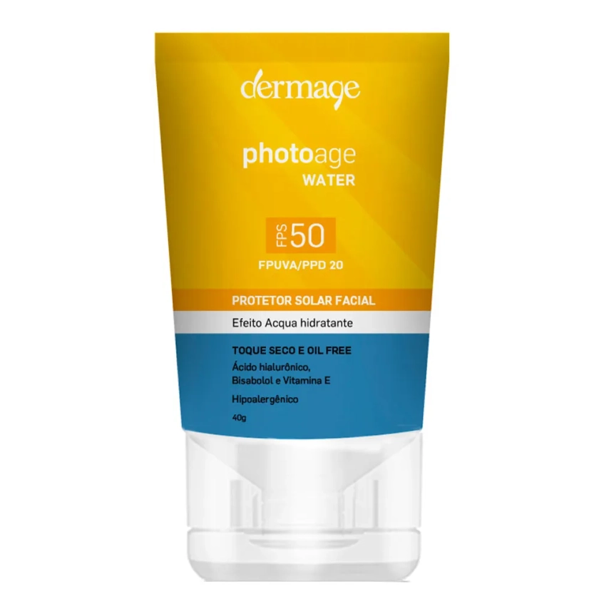 Protetor Solar Facial Dermage – Photoage Water FPS50 40g