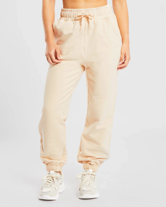 Everyday Relaxed Joggers - Cream