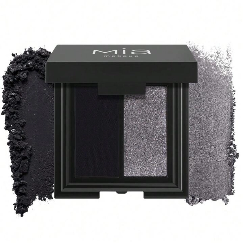 MIA MAKEUP DOUBLE MATCH EYESHADOW DUO - Dúo de sombras de ojos mate y con brillo