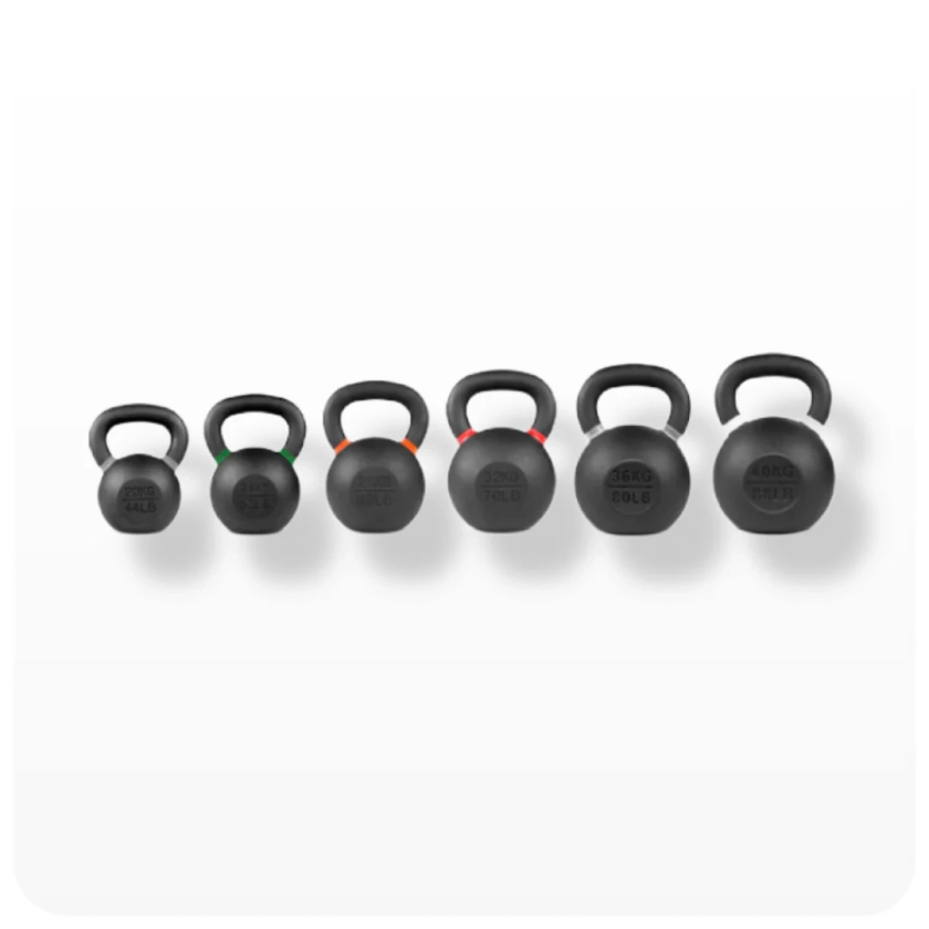 Cast Iron Kettlebells Swinging Set Weight Home Gym 2 4 8 10 16 20 kg