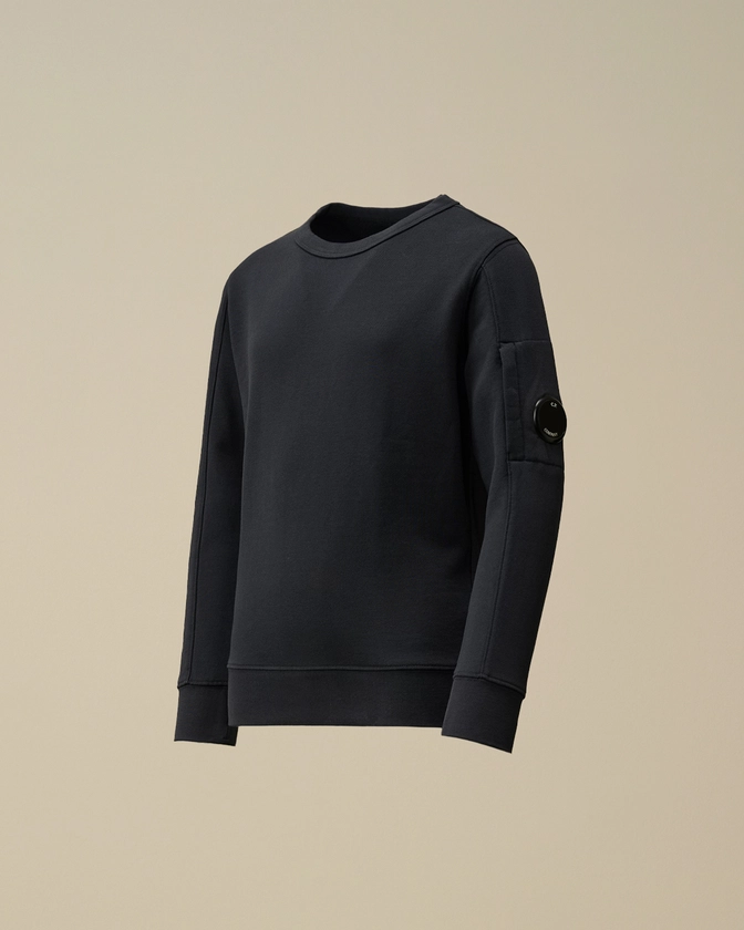 U16 Diagonal Fleece Lens Crew Neck Sweatshirt | CPC FR Online Store