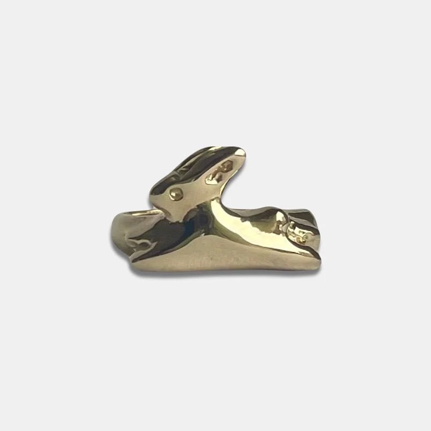 Gold Bunny Ring | La Conejita Ring | Pupari