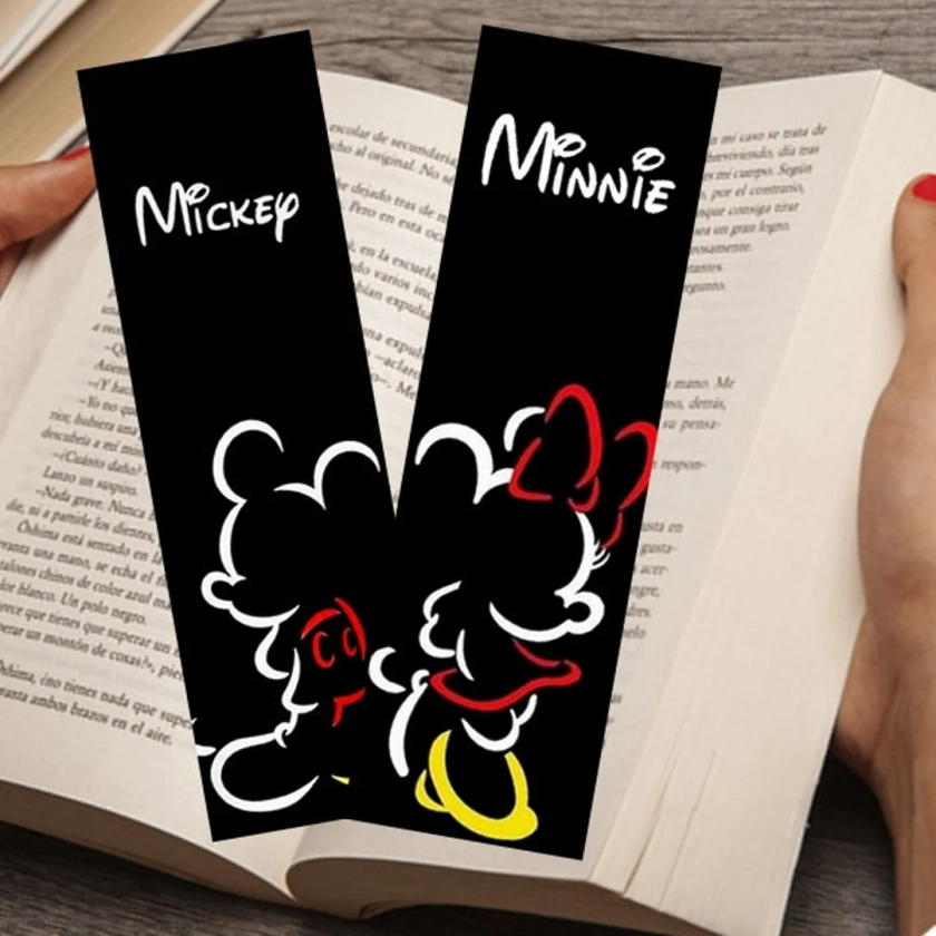 Marque Pages Mickey et Minnie