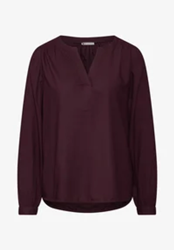 Street One IN UNIFARBE - Blouse - rot/rouge foncé - ZALANDO.FR