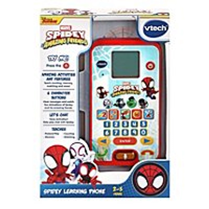 Vtech Spidey and His Amazing Friends: Spidey Learning Phone | Toys & Character | George at ASDA