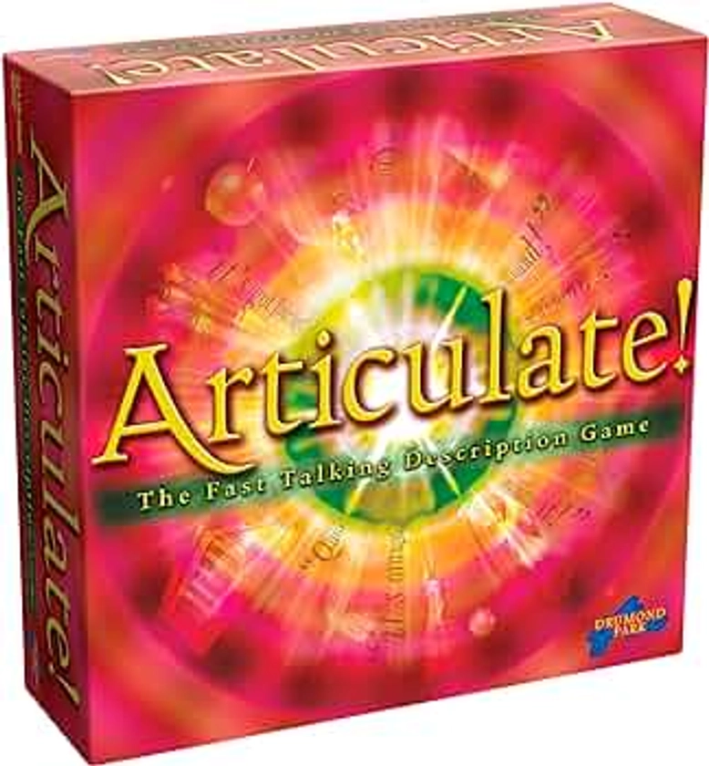 Drumond Park Articulate Family Board Game, The Fast Talking Description Games For Adults And Kids Suitable From 12+ Years For 4-20+ Players
