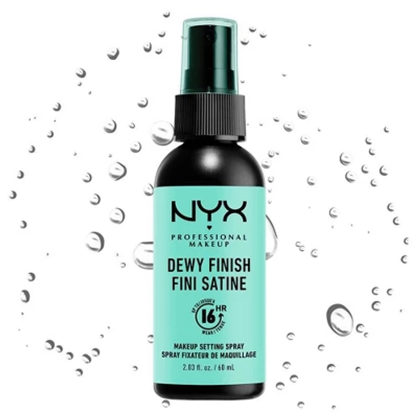 NYX Professional Makeup Long Lasting Makeup Setting Spray - Dewy Finish - 2.03 fl oz