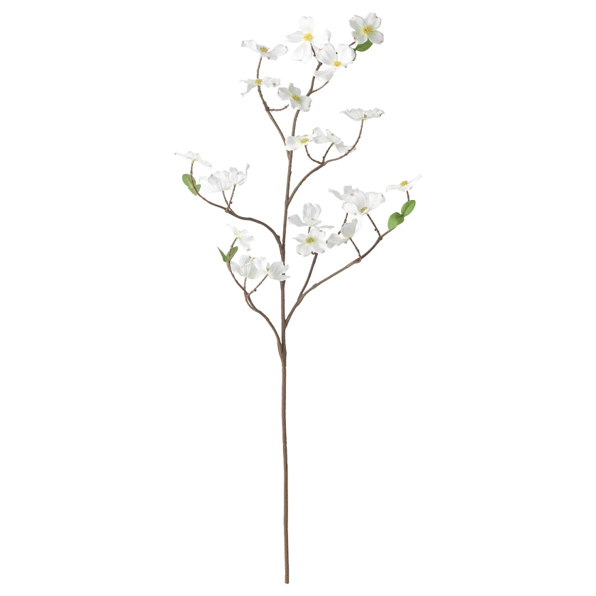 SMYCKA Artificial spray - in/outdoor/Dogwood white 100 cm