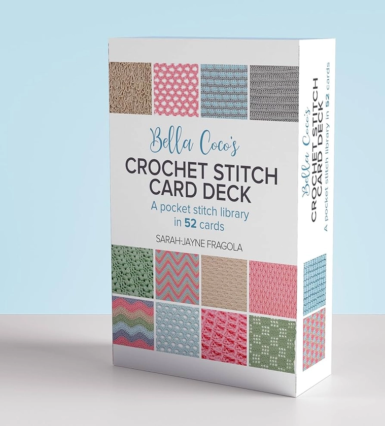 Bella Coco’s Crochet Stitch Card Deck: A pocket stitch library in 52 cards (Craft Card Decks)