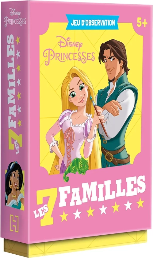 DISNEY PRINCESSES - Jeu de cartes - 7 familles