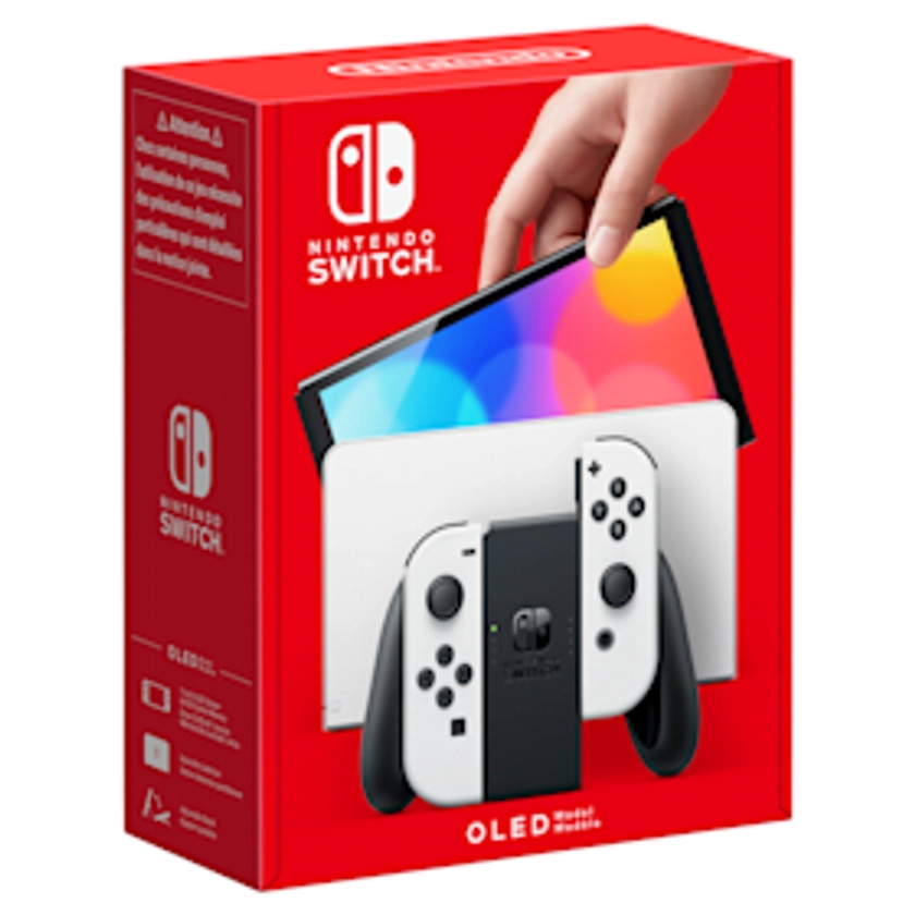 Nintendo Switch – Modèle OLED (blanc)