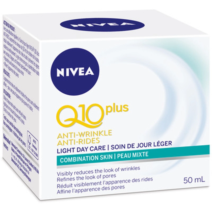 Nivea Q10 Power Anti-Wrinkle + Pore Refine Day Moisturizer for Younger Looking Skin | Shoppers Drug Mart