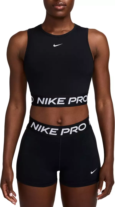 Nike Women's Pro Dri-FIT Cropped Tank Top