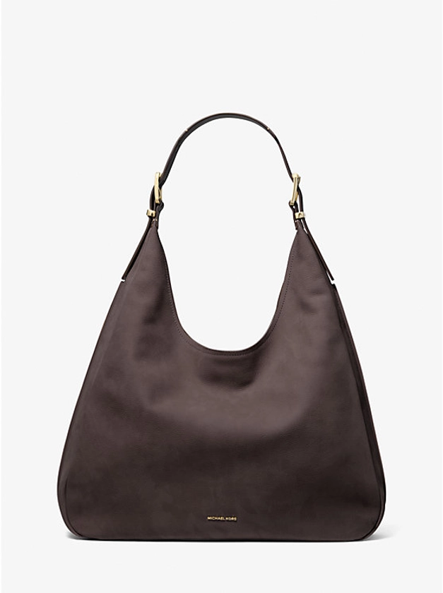 Grand sac porté épaule bohème Nolita en nubuck