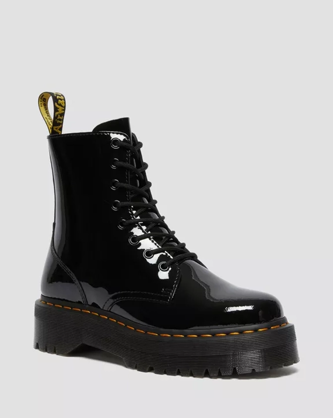 DR MARTENS Jadon Boot Patent Leather Platforms