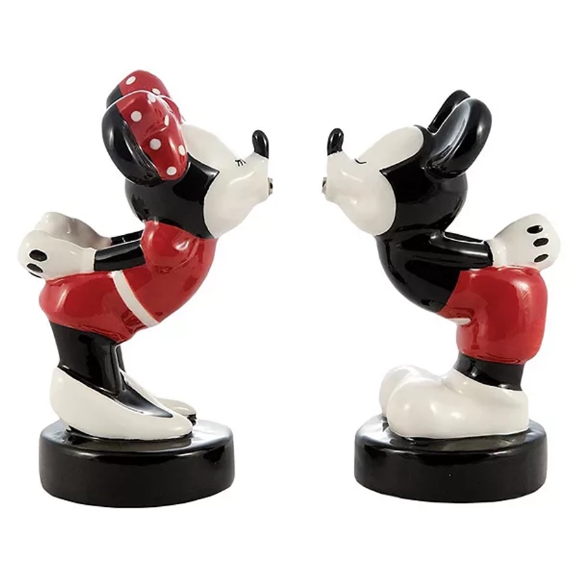 Disney's Mickey Mouse & Minnie Mouse Kissing Salt & Pepper Shaker Set