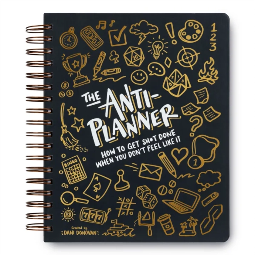 The Anti-Planner: How to Get Sh*t Done When You Don’t Feel Like It❤️BUY 2 FREE SHIPPING - 🩷BUY 1